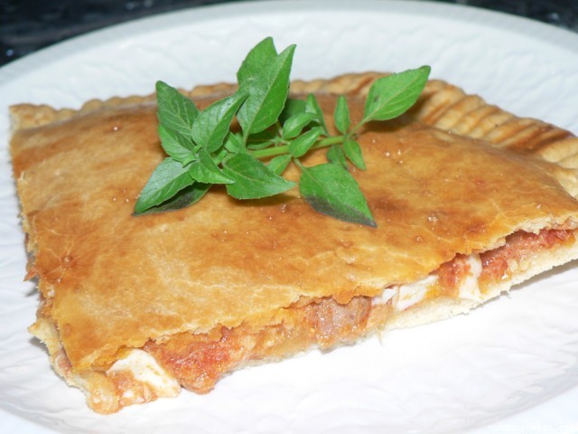 Empanada de atún o bonito (masa aligerada) Thermomix