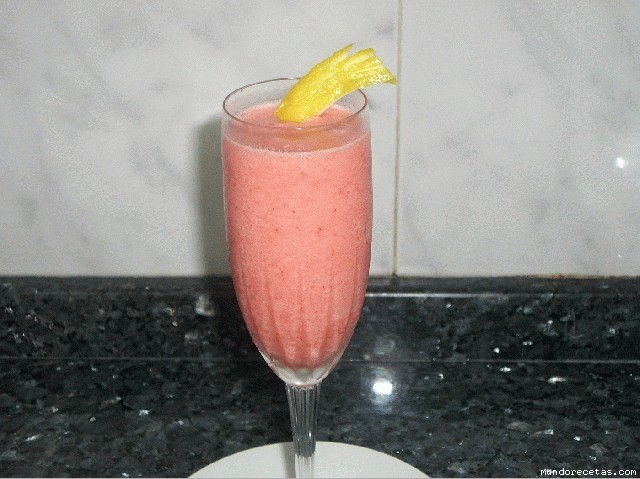 Sorbete Cremoso de Limón y Fresas Thermomix