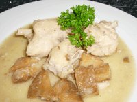 Conejo con rebollones Thermomix