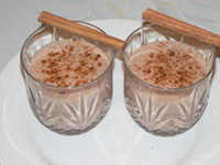 Batido de chocolate light Thermomix
