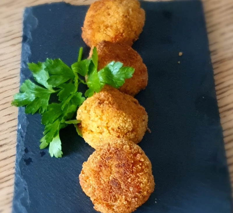 CROQUETAS DE MIJO Y TOFU