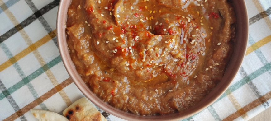 ZAALOUK ó CAVIAR DE BERENJENA