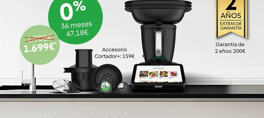 Promoción Thermomix TM7: financiación 0% sin intereses y regalos exclusivos