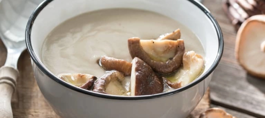 CREMA PARMENTIER DE SETAS SHIITAKE, CON THERMOMIX ¡Ufff que buena!!!