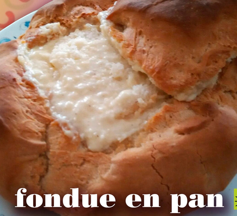 Fondue en pan