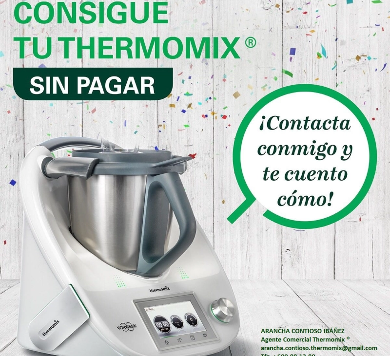 ¿QUIERES CONSEGUIR EL MODELO ACTUAL DE THERMOMIX POR 0 EUROS?