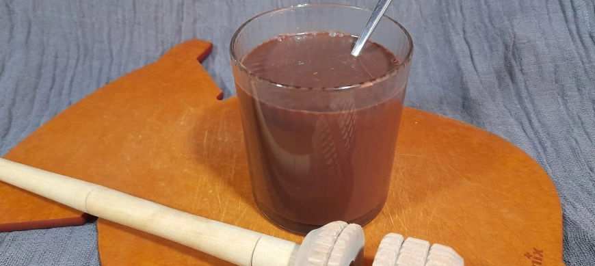 CHOCOLATE A LA TAZA CON THERMOMIX