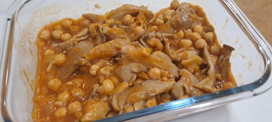 Callos veganos (setas con garbanzos) TM6 TM5 TM31