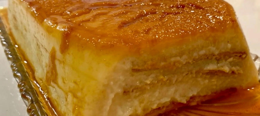 Pudín de arroz con leche y galletas de canela con Thermomix