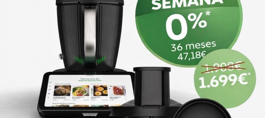 Financia tu Thermomix al 0% interés +cortador+extra garantía