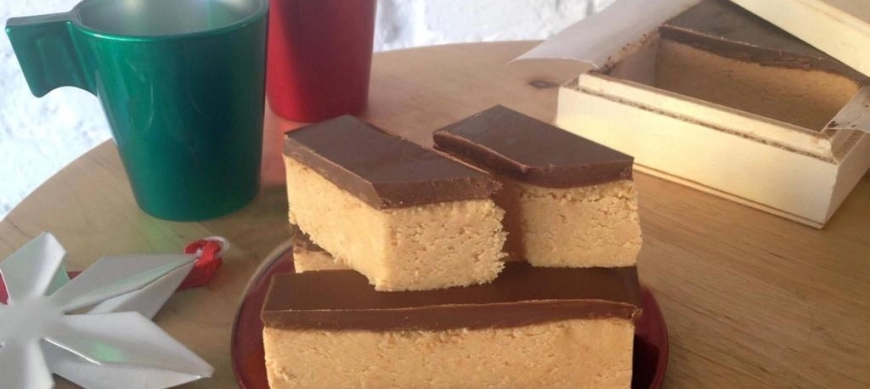 TURRON A LA PIEDRA CON CHOCOLATE EN THERMOMIX
