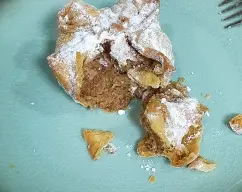 Step <p>Cuando estén frías espolvoreamos con el azúcar glas vainilado</p> illustration