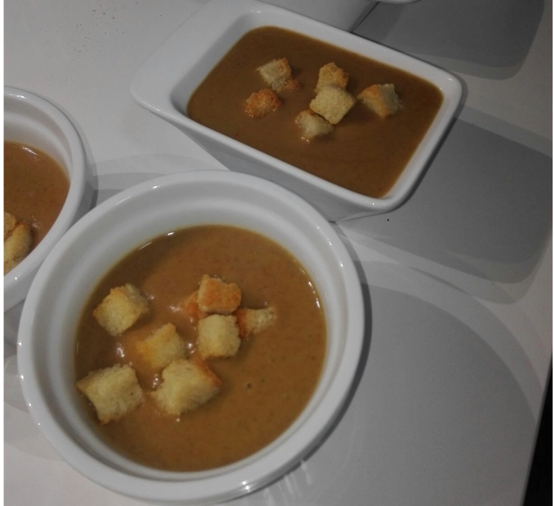 CREMA DE LENTEJAS Y VERDURAS (SHOWCOOKING)