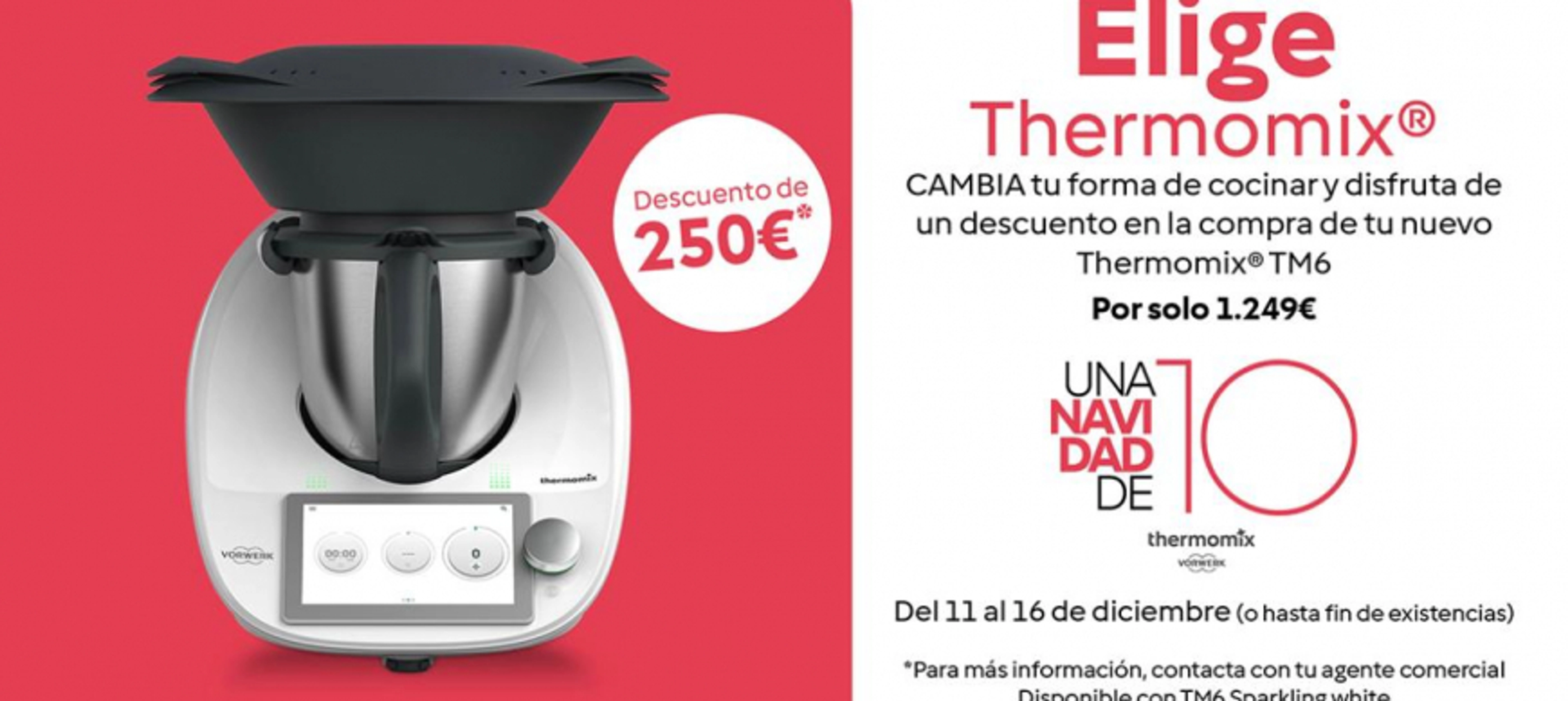 Elige Thermomix con descuento.