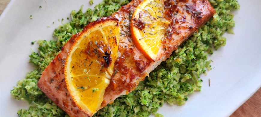 SALMÓN A LA NARANJA