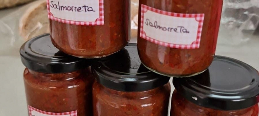 Salmorreta alicantina con Thermomix