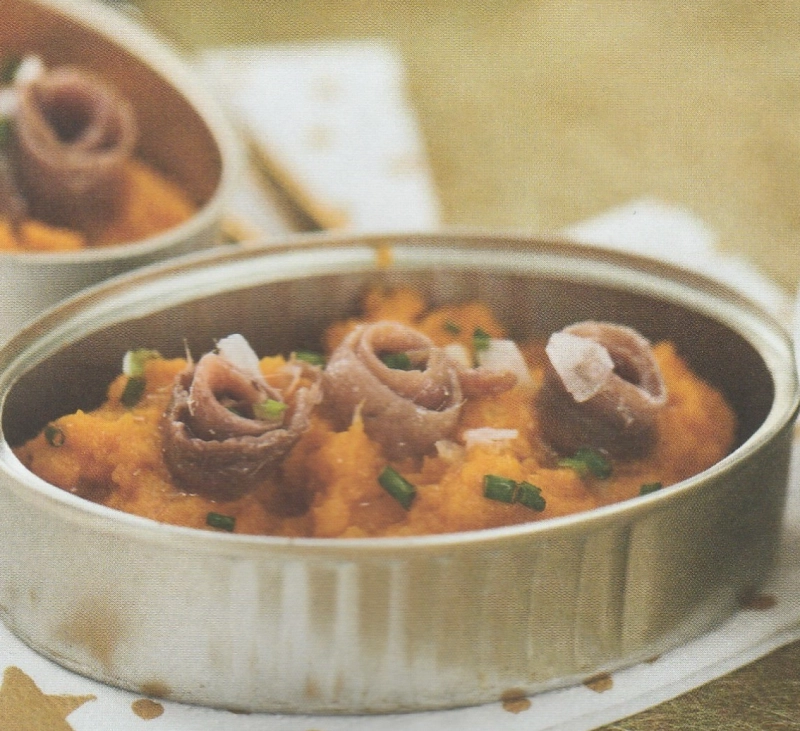 PURÉ DE ZANAHORIAS ASADAS CON ANCHOAS EN SALAZÓN TM5 (TM31)