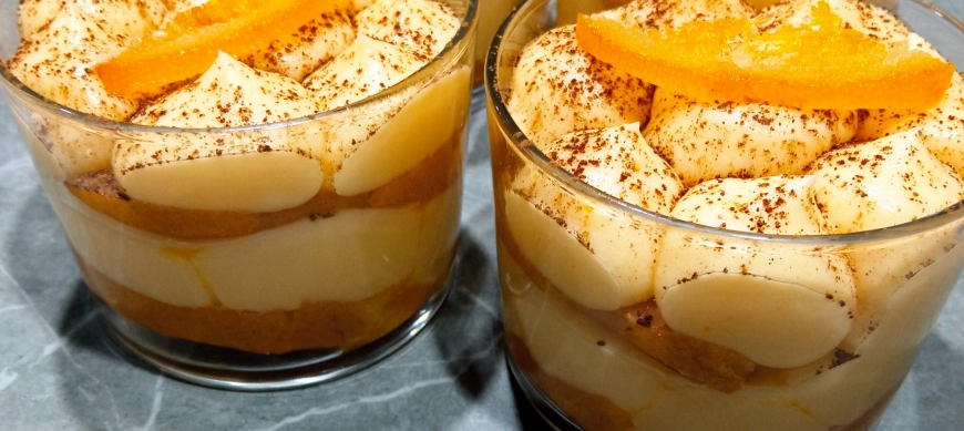 TIRAMISÚ DE NARANJA