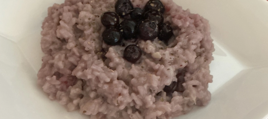 Risotto de Arándanos