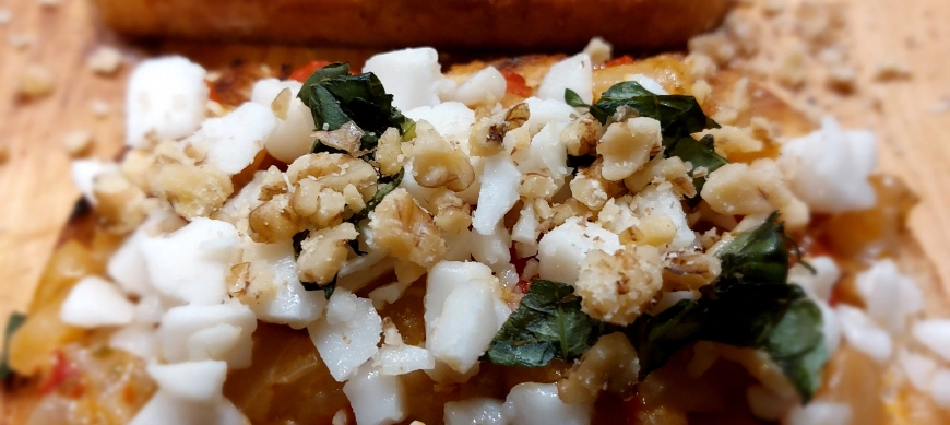 ESPECTACULAR Y DELICIOSA BRUSCHETTE CON MELANZANE