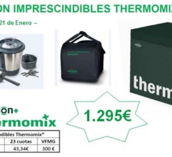 COMPRA Thermomix® CON VASO DOBLE Y BOLSA