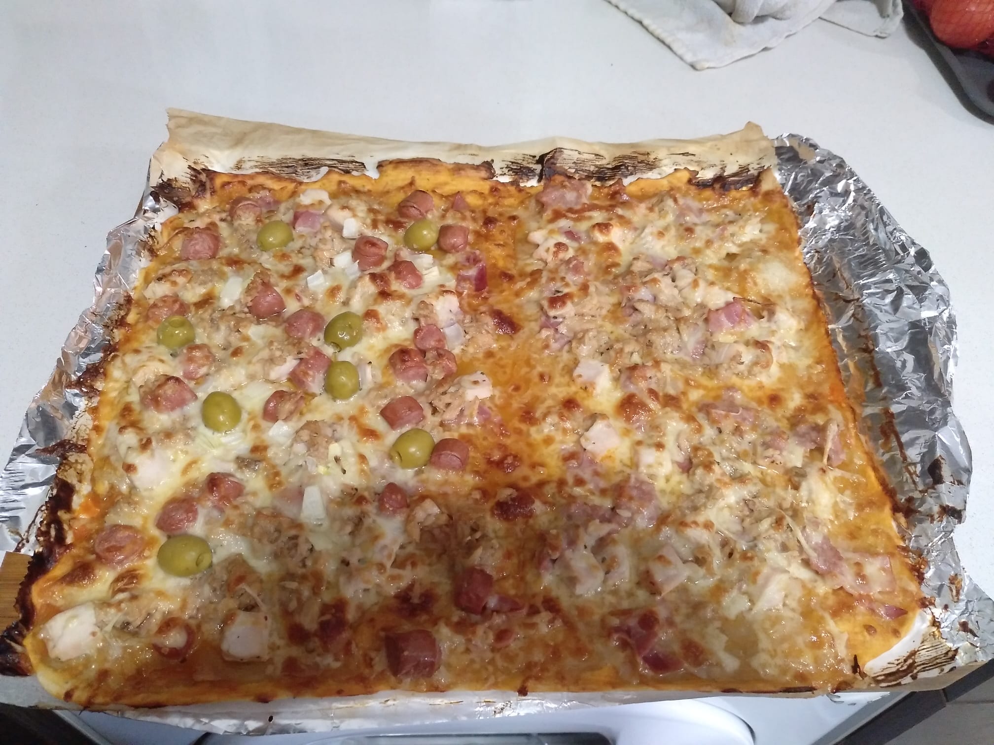 Masa De Pizza Casera Receta Fcil Para Masa Crujiente Y