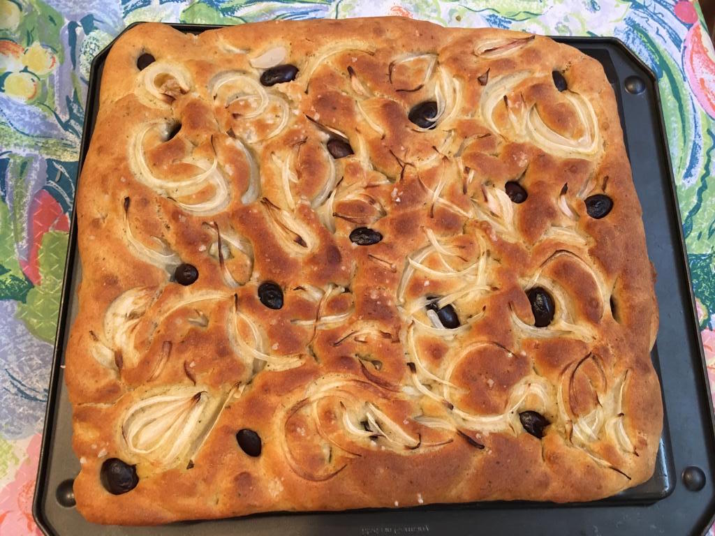 Focaccia a las hierbas con Thermomix Masas panes y repostería Blog de MARIA JOSE BUENO