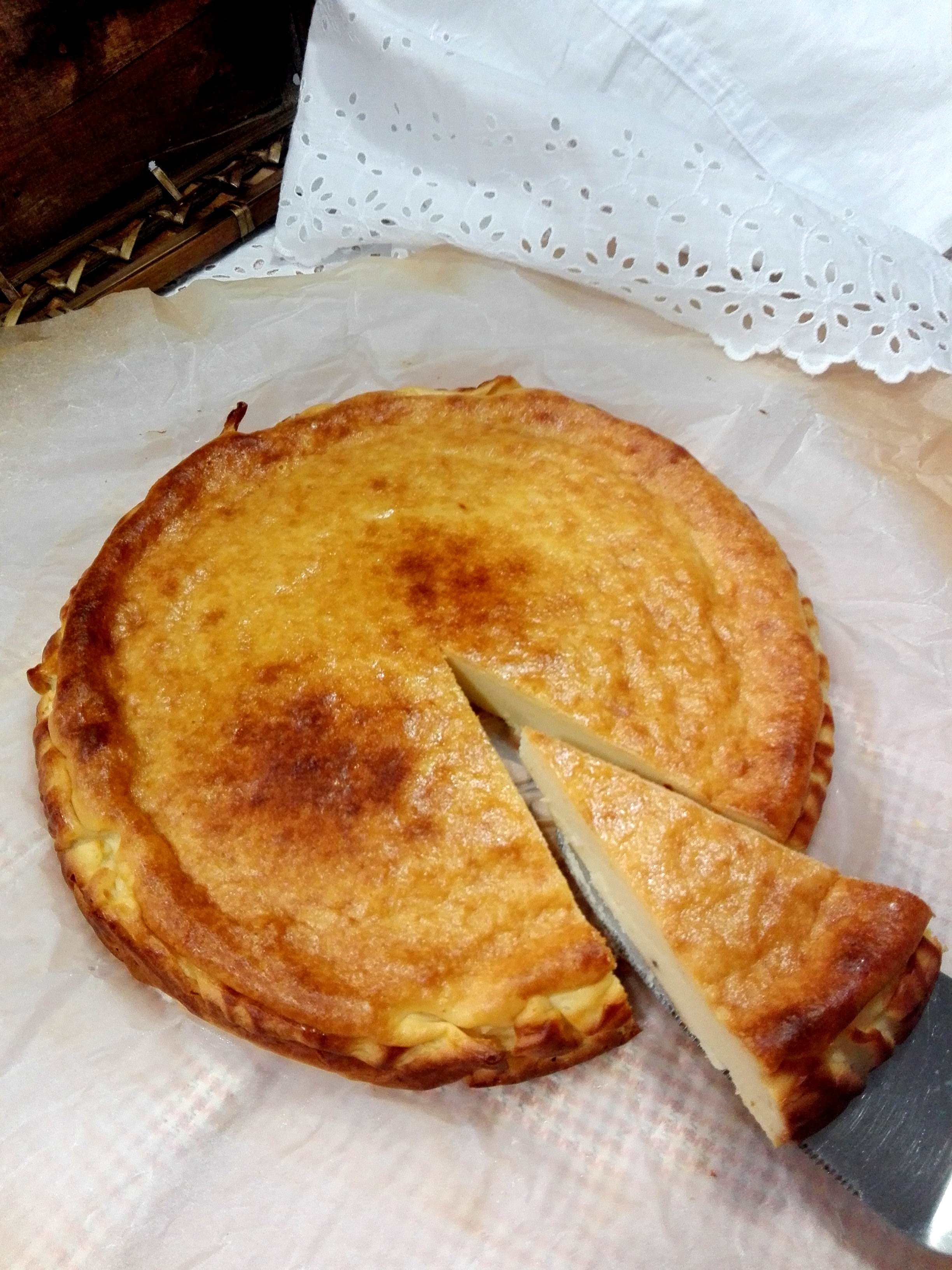 Tarta de queso fácil con Thermomix® - Postres y dulces - Blog de MERCEDES VILLARROYA MOLINA de