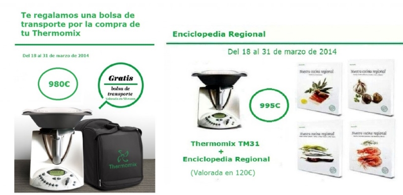 Promoción del 18 al 31 de marzo de 2014