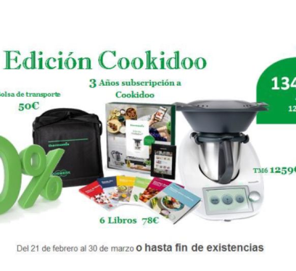 EDICIÓN COOKIDOO SIN INTERESES! !DESCUBRE EL TM6!