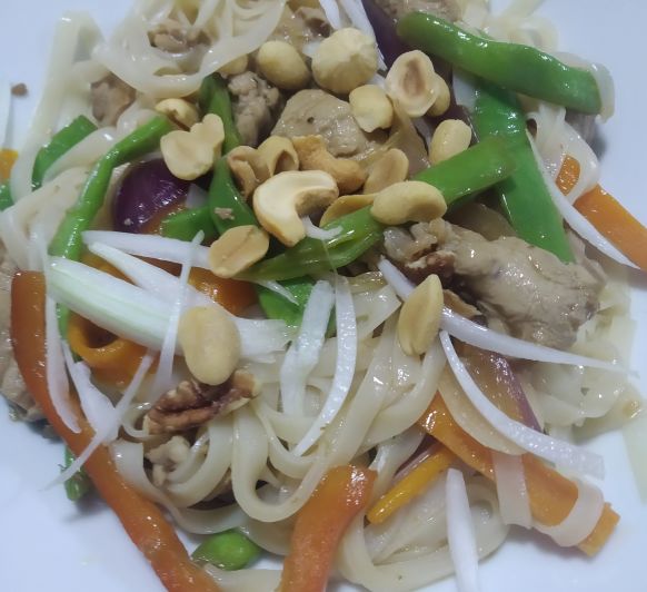 CERDO CON VERDURAS AL ESTILO CHINO