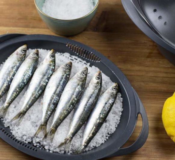 Sardinas a la sal en la Thermomix®