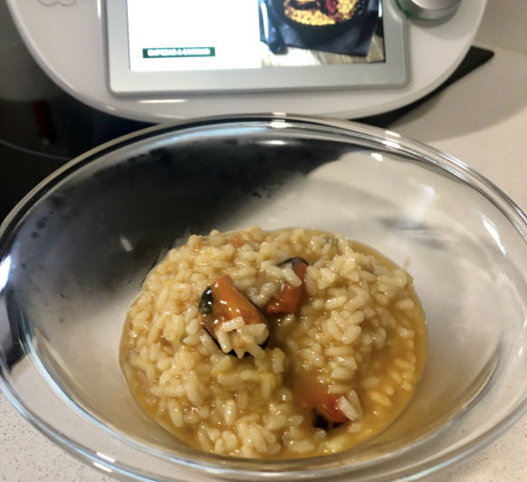 ARROZ CALDOSO CON MEJILLONES