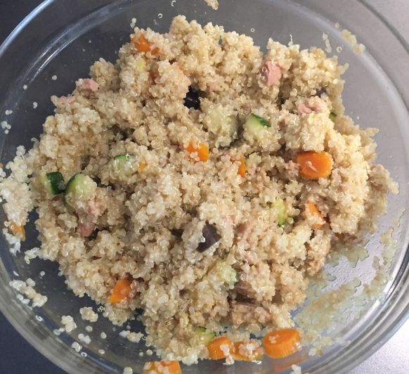 Este verano: ensalada de quinoa con vinagreta de nueces