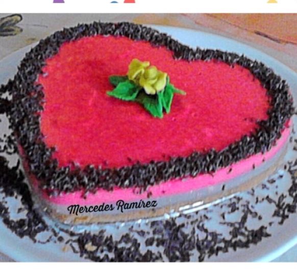 TARTA DE DOS CHOCOLATES ,SIN AZUCAR PARA SAN VALENTÍN CON Thermomix®