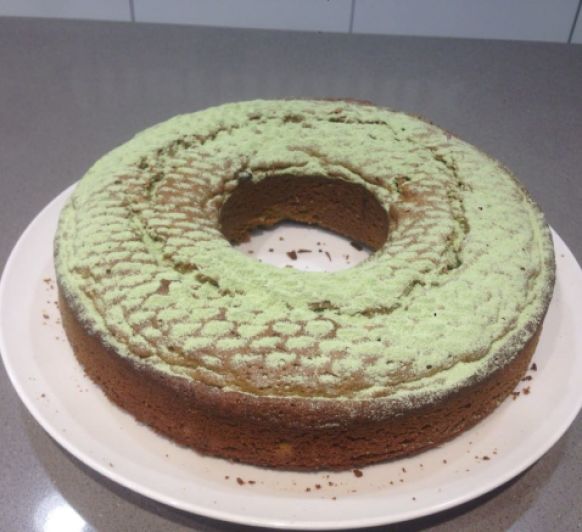 BIZCOCHO DE TÉ MATCHA (Matcha Kasutera) CON Thermomix®