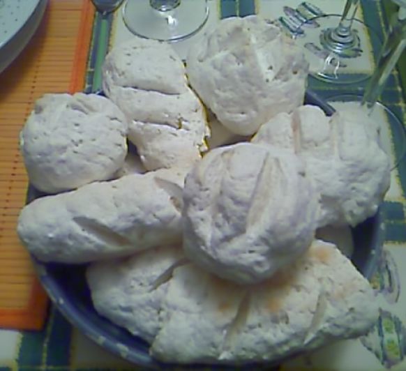 Panecillos sin gluten