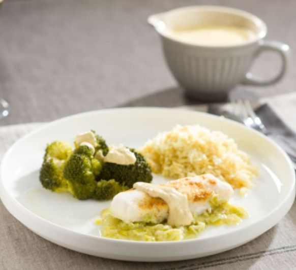RETO#quedateencasa • Receta n° 14: Merluza al curry con brócoli y arroz
