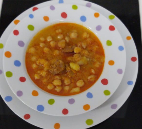 GUISO DE GARBANZOS CON CHORIZO TM31,TM5, TM6