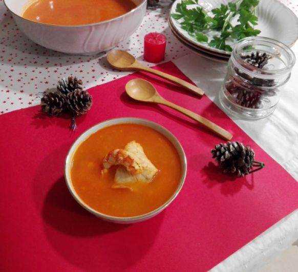 Cómo preparar sopa marinera asturiana en Thermomix®