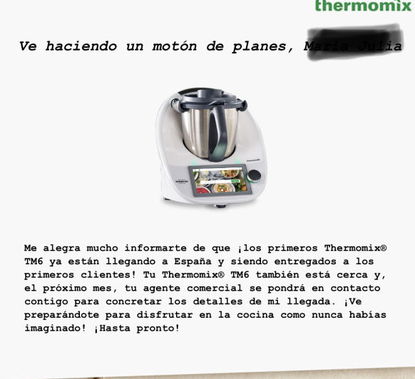 TM6 QUE NERVIOS!!!! Ya has hecho hueco en tu cocina?