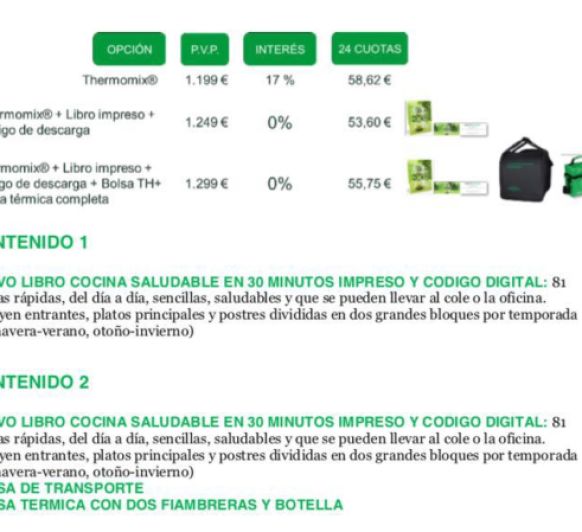Comprar Thermomix® sin intereses