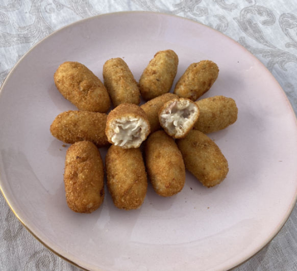 COMO HACER CROQUETAS DE POLLO Y JAMON COMO LAS DE MI MADRE