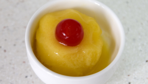 Sorbete de mango y piña